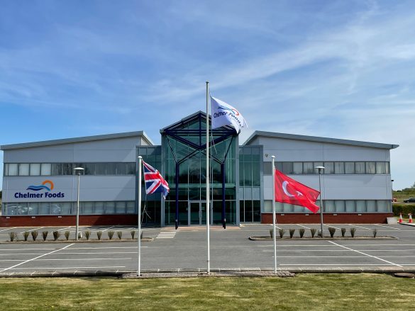 External photo of Chelmer offices. Warehouse building in Chatteris.