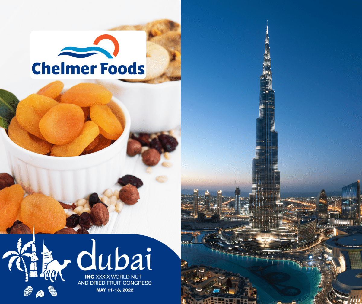 This week, the annual World Nut and Dried Fruit congress is taking place in Dubai. 2022