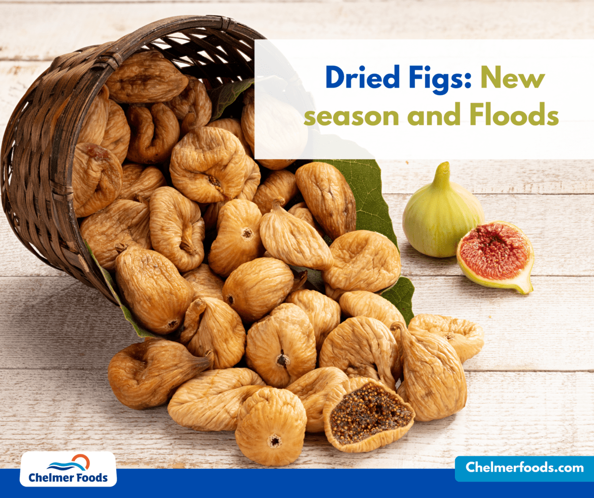 Dried figs: new season and floods