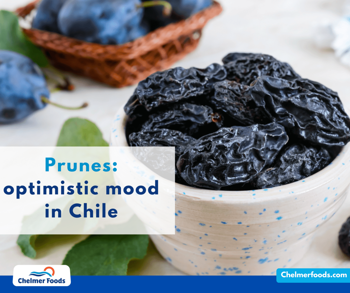 Prunes: optimistic mood in Chile