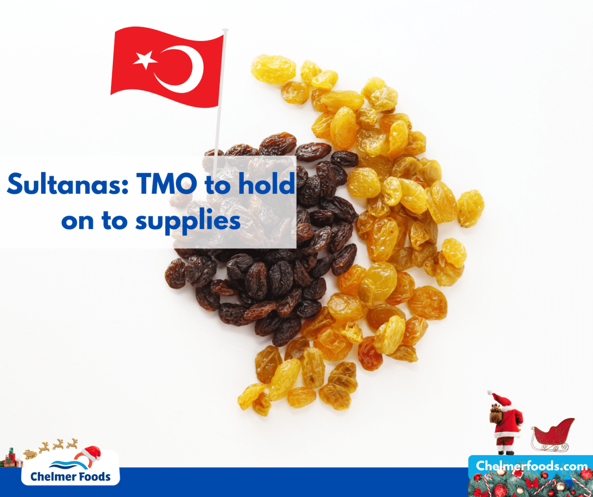 Sultanas: TMO to hold on to supplies
