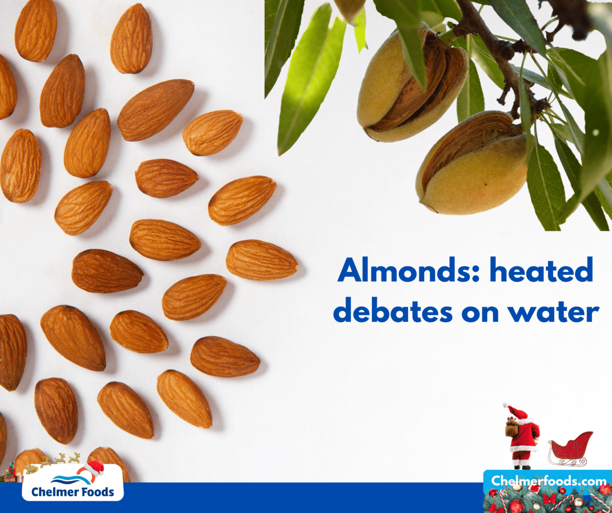 Almonds: heated debates on water