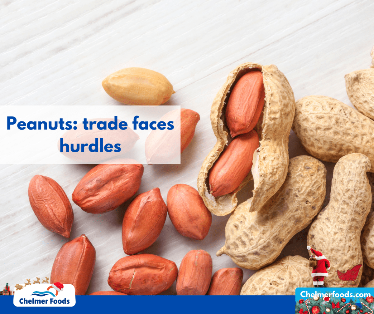 Peanuts: trade faces hurdles