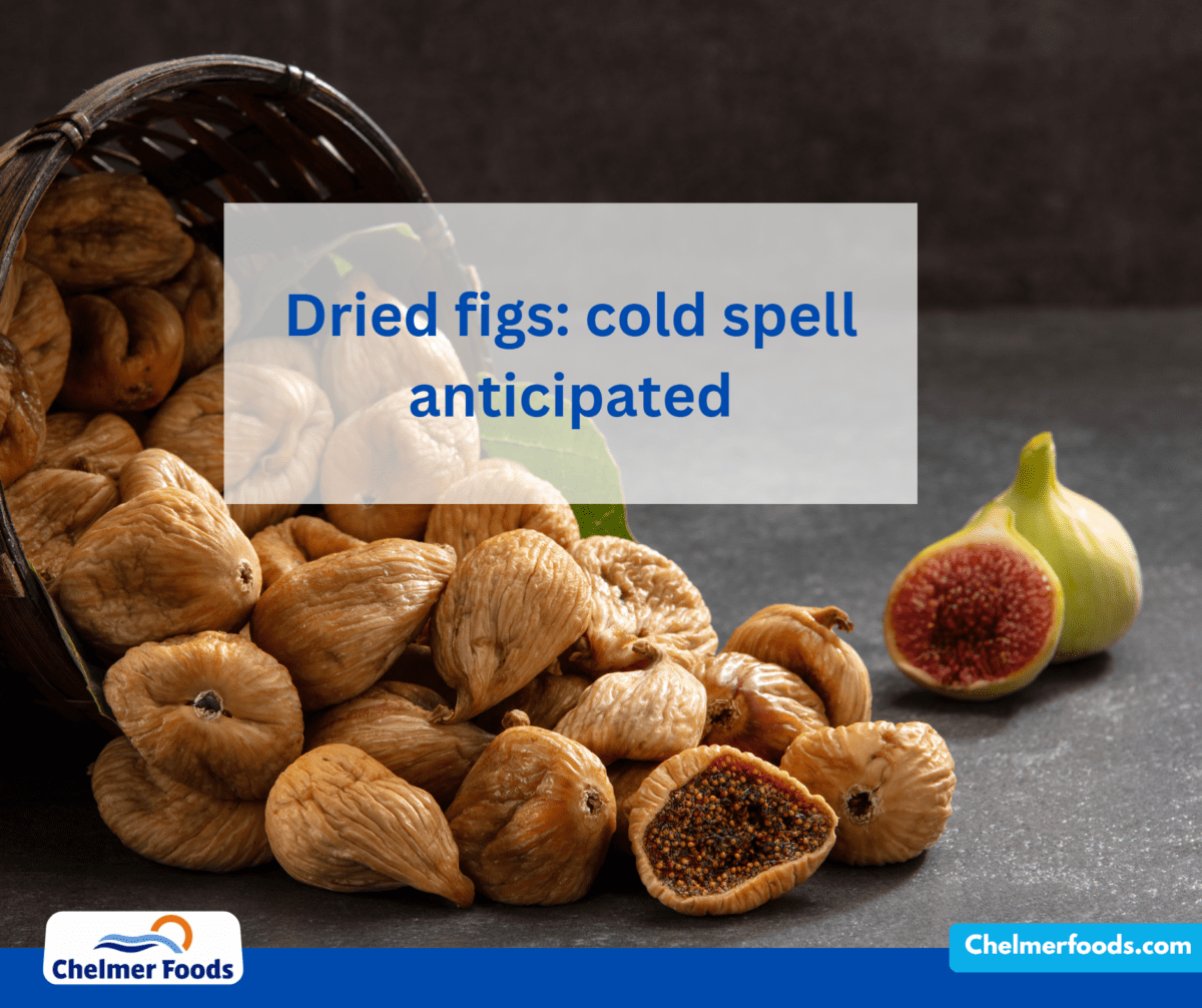 Dried figs: cold spell anticipated