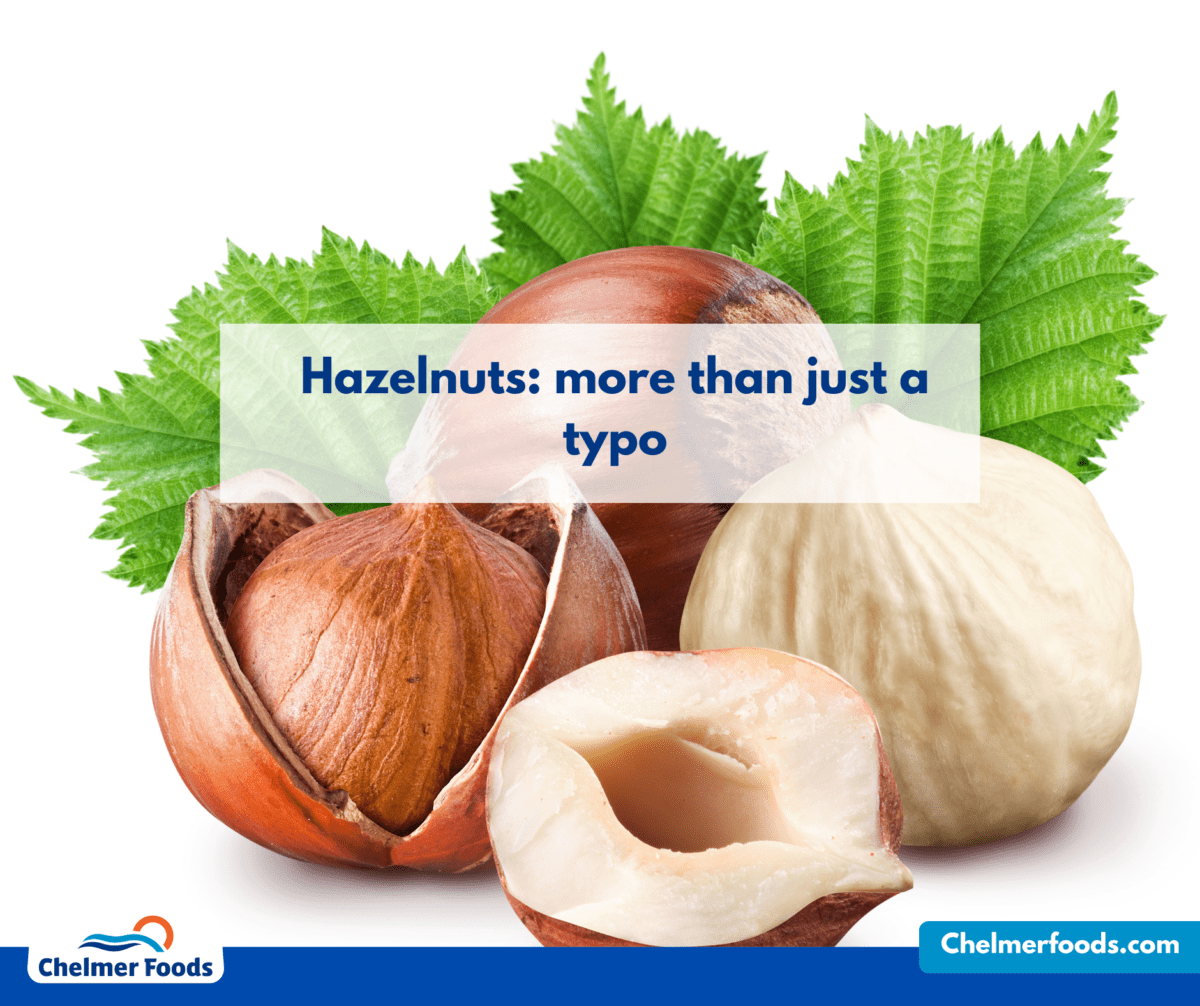 Hazelnuts: more than just a typo