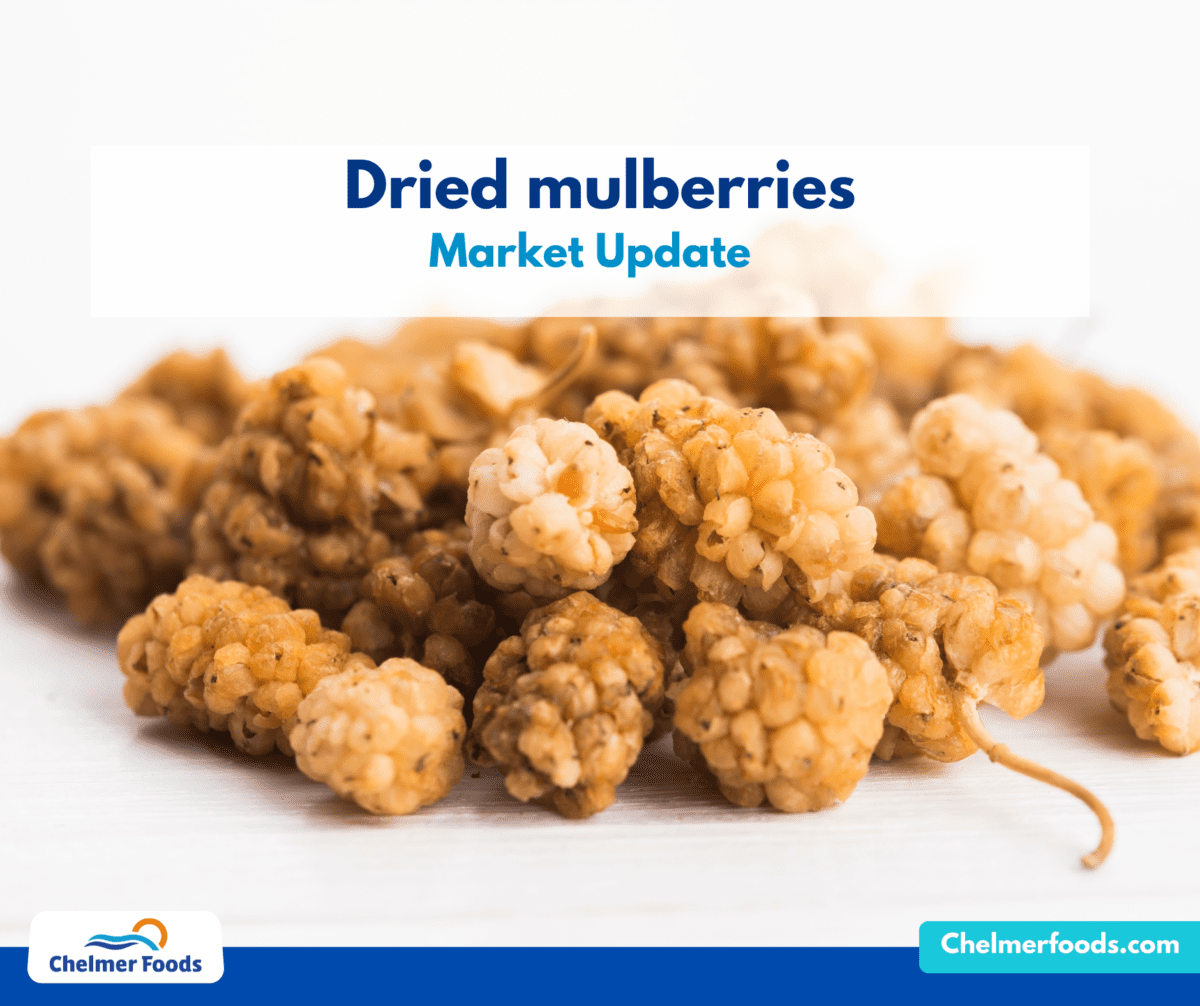 Dried mulberries, Market Update